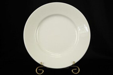 7" Bread Plate, White